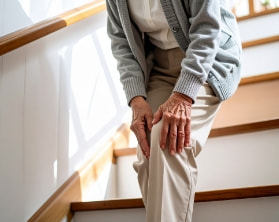 しゃがんだり、立ったりする時